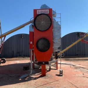 2016 C-2122A Farm Fans Grain Dryer, 16' basket, 1 phase power, LP gas